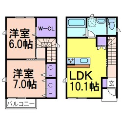 ブランドリィの物件間取画像